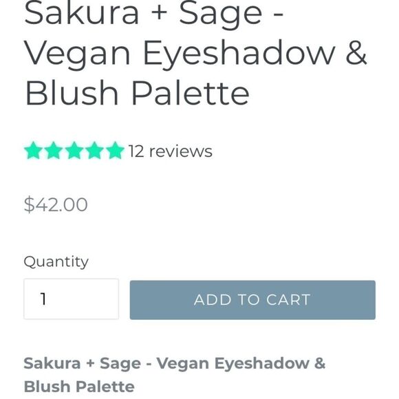 SERAPHINE botanicals • eyeshadow and blush - Picture 4 of 4